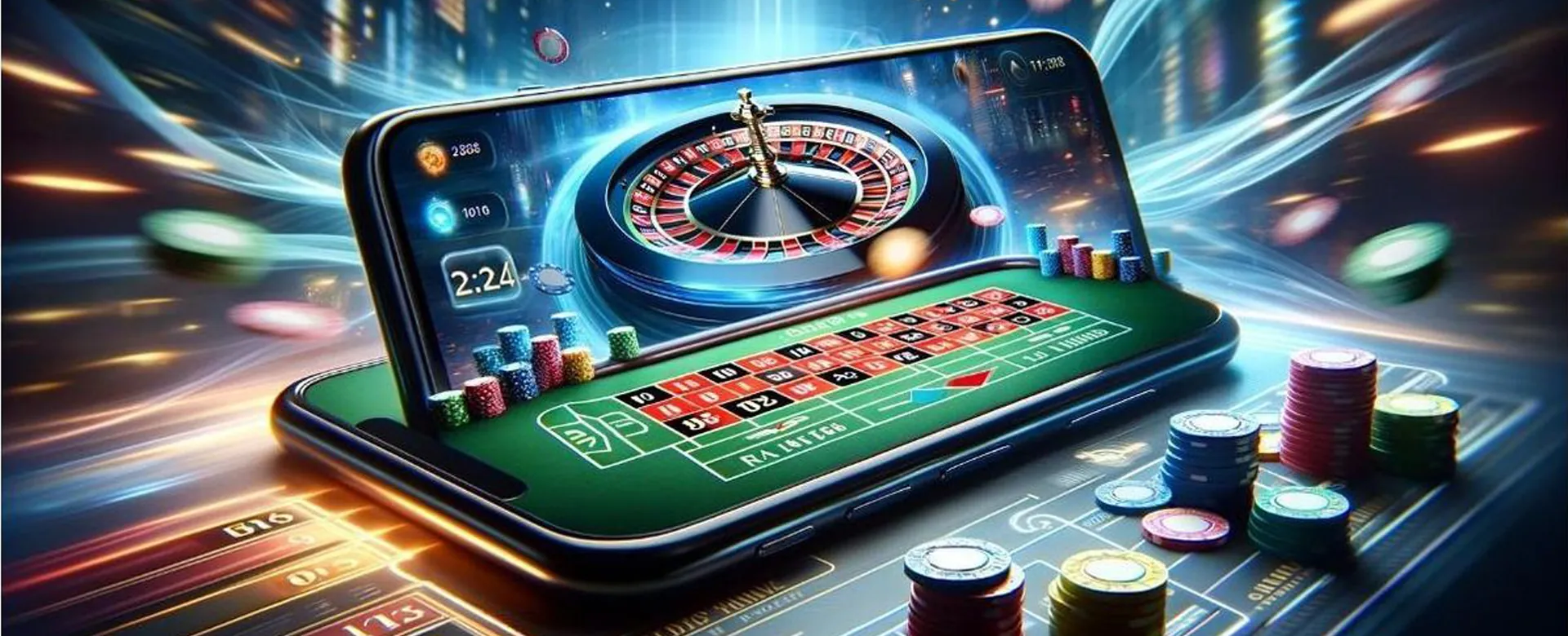 Nustar Online Casino Lobby with Gold and Black Theme